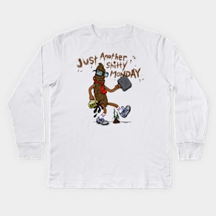 We Hate Mondays Kids Long Sleeve T-Shirt